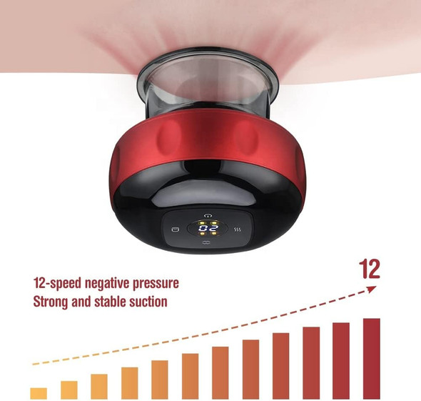 12  Gear Intelligent Breathing Cupping Massage Instrument