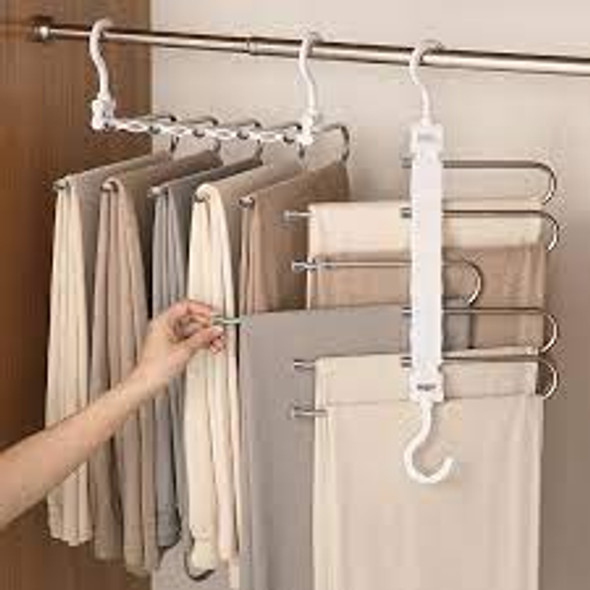 Collapsible pants hanger