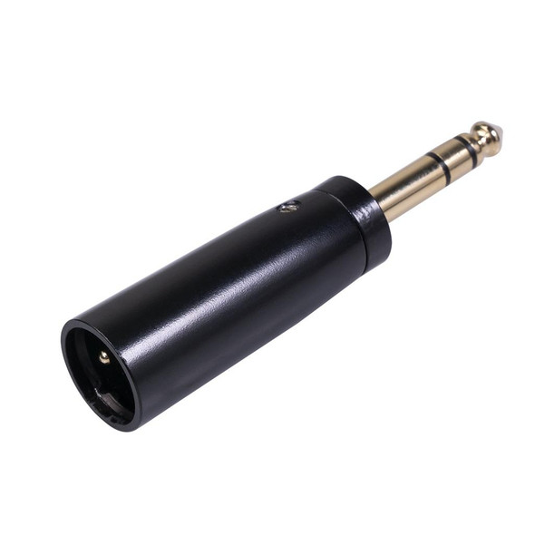 LZ1166G 6.35mm Stereo Male to XRL Male Audio Adapter Microphone Stereo Speaker Connector