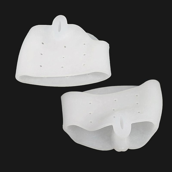 3 Sests Toe Separator Metatarsal Orthosis Forefoot Pad Toe Comb Set(White)