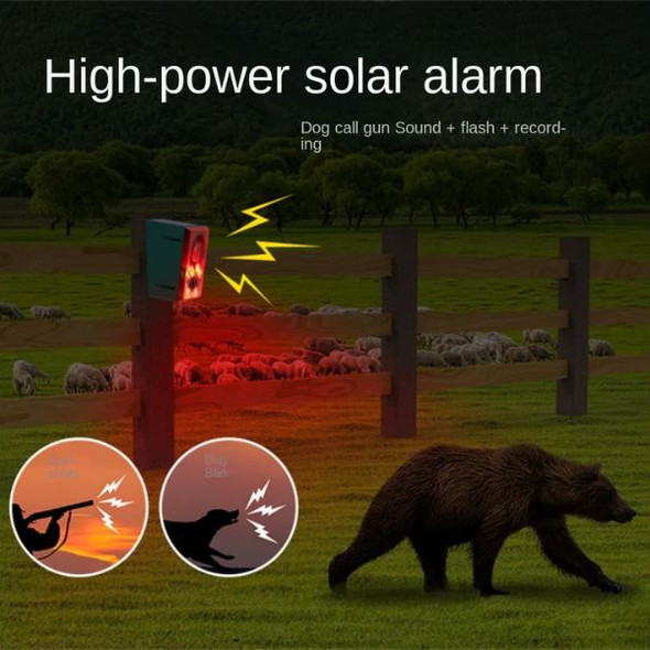 Solar Outdoor Motion Detector Alarm