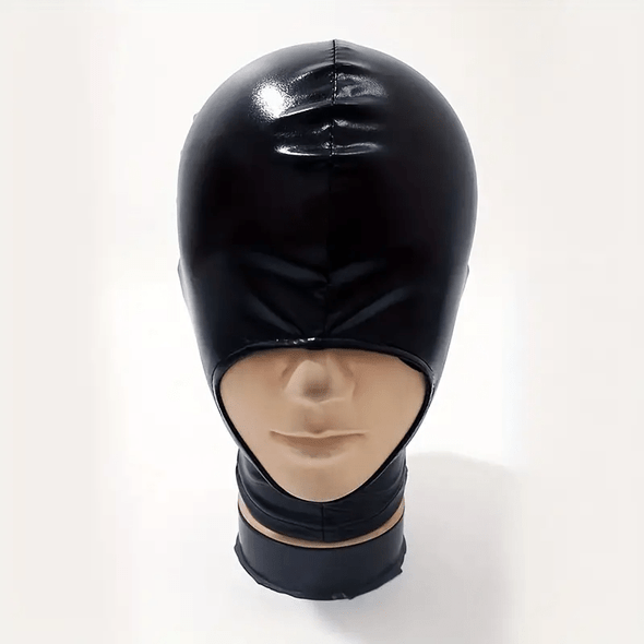 Cosplay PU Leather Head Cover Mask