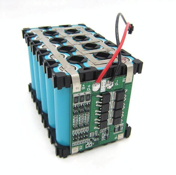 25A 11.1V-12.6V Over-Current Over-Charge Protection Board with Equalization for 18650 Lithium Battery 3 String 12V 25A