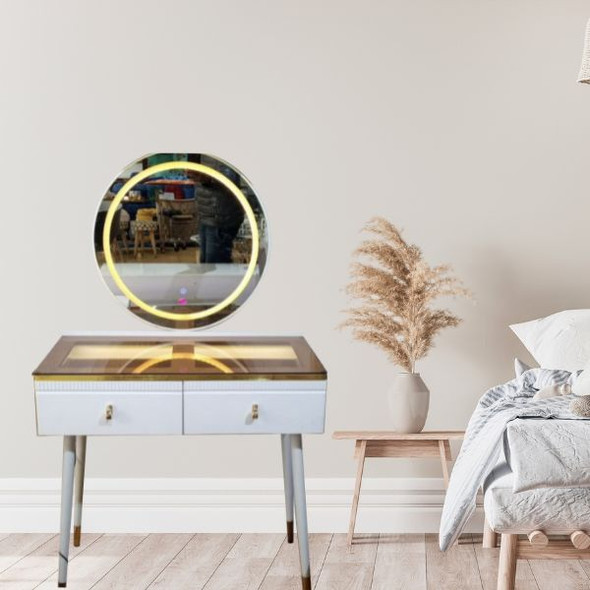 Luxe Living - Modern Dressing Table with Mirror