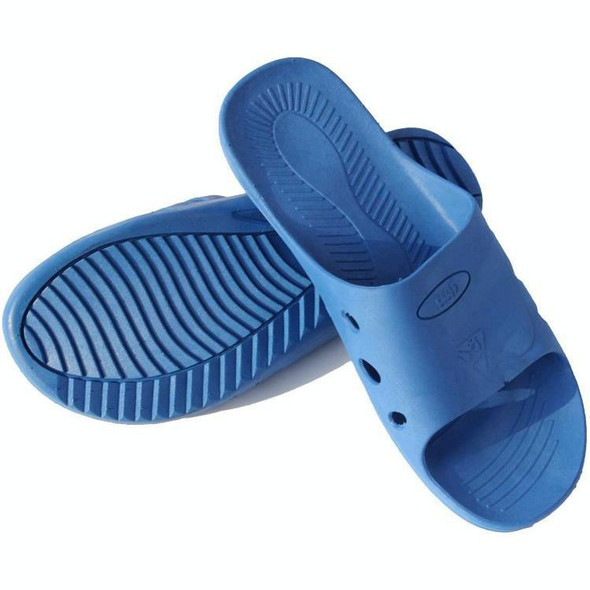 Anti-static Anti-skid Six-hole Slippers, Size: 40 (Blue)