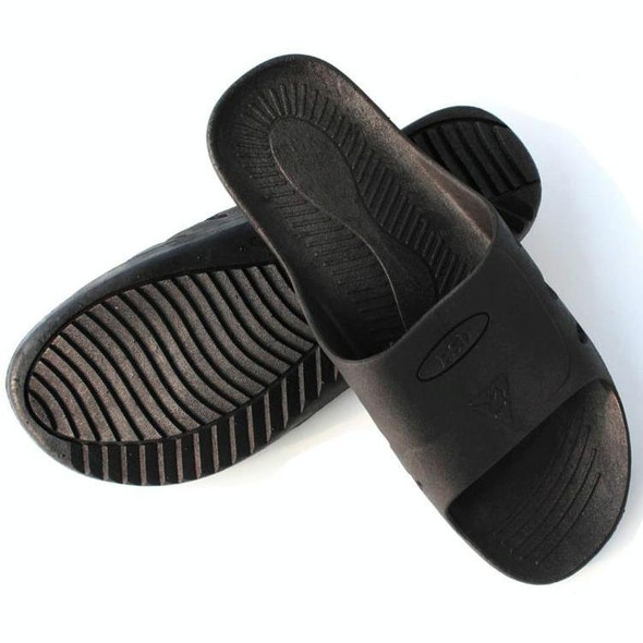 Anti-static Anti-skid Six-hole Slippers, Size: 40 (Black)