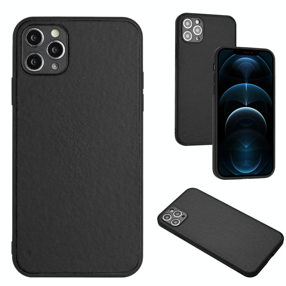 For iPhone 11 Pro R20 Leather Pattern Phone Single Case(Black)