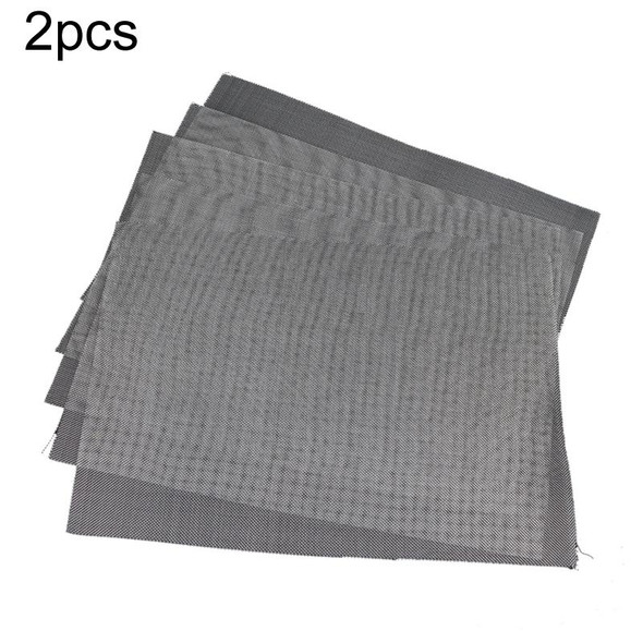 5 x 15cm 2pcs Plastic Repair Mesh Car Bumper Crack Fixing Mesh