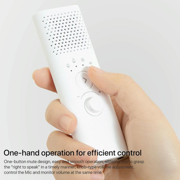 Xiaomi Youpin Yuemi USB Desktop Noise Reduction Wired Microphone(White)