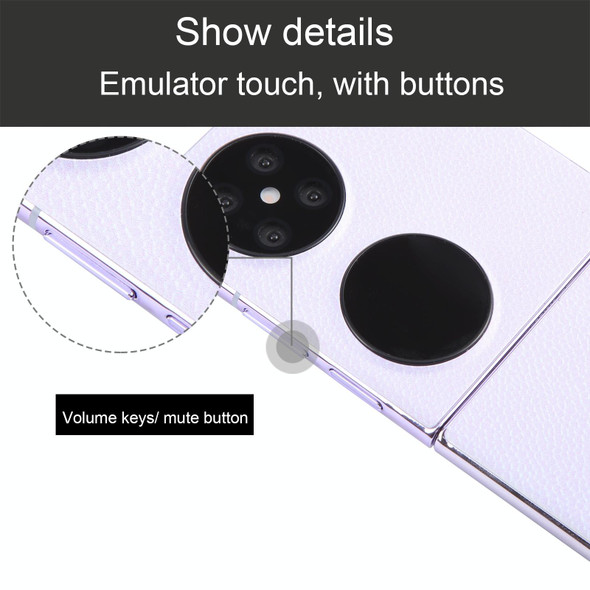 For Huawei Pocket 2 Black Screen Non-Working Fake Dummy Display Model (Purple)