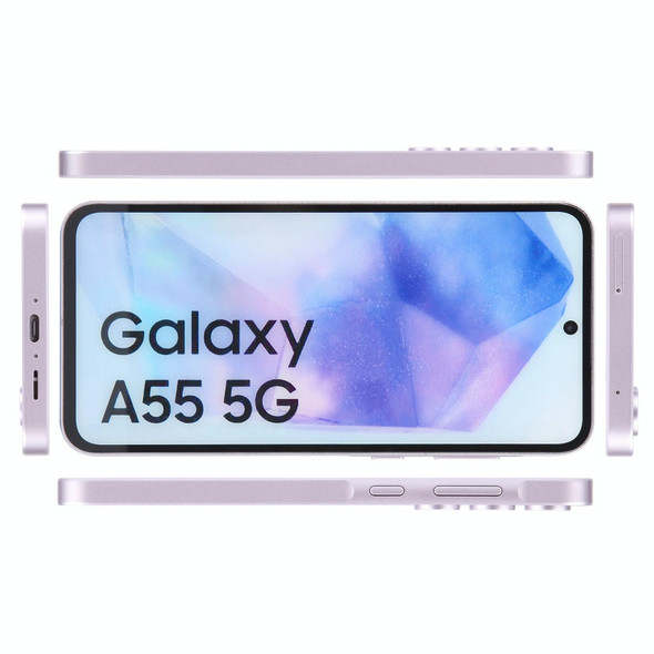 For Samsung Galaxy A55 5G Color Screen Non-Working Fake Dummy Display Model (Purple)