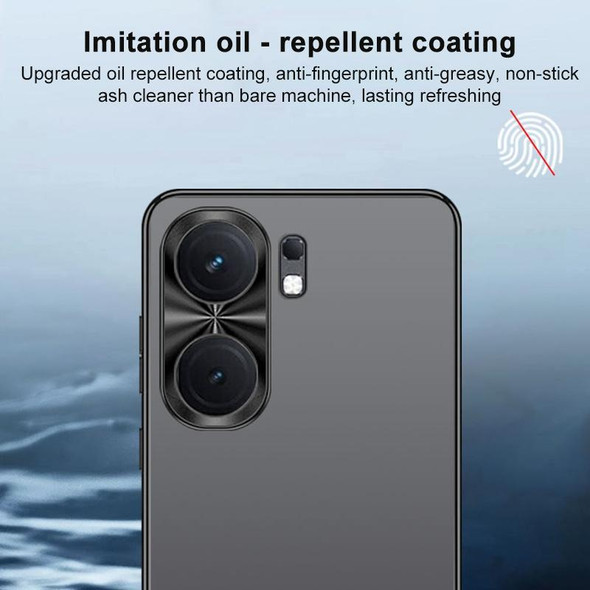 For vivo iQOO 11 Pro AG Frosted Electroplating Acrylic Phone Case(Navy Blue)