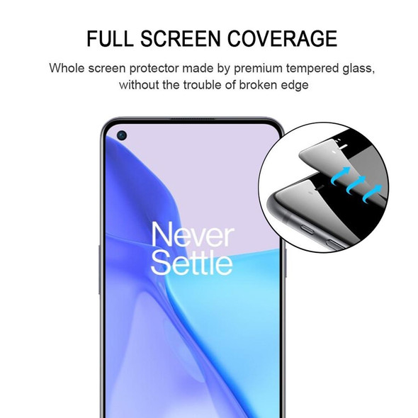 OnePlus 9 / 9R 25 PCS Full Glue Full Cover Screen Protector Tempered Glass Film