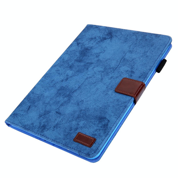 For iPad Pro 11 2024 Cloth Texture Leather Tablet Case(Blue)