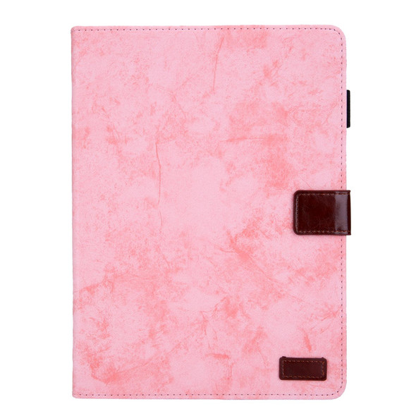 For iPad Pro 11 2024 Cloth Texture Leather Tablet Case(Pink)