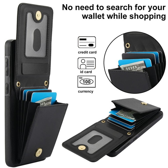 For Samsung Galaxy S21+ 5G YM015 Crossbody Rhombic Card Bag RFID Phone Case(Black)