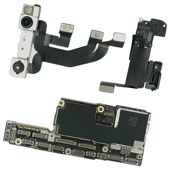 For iPhone XS 256G Original Unlocked Mainboard Single SIM E-SIM US Version with Face ID