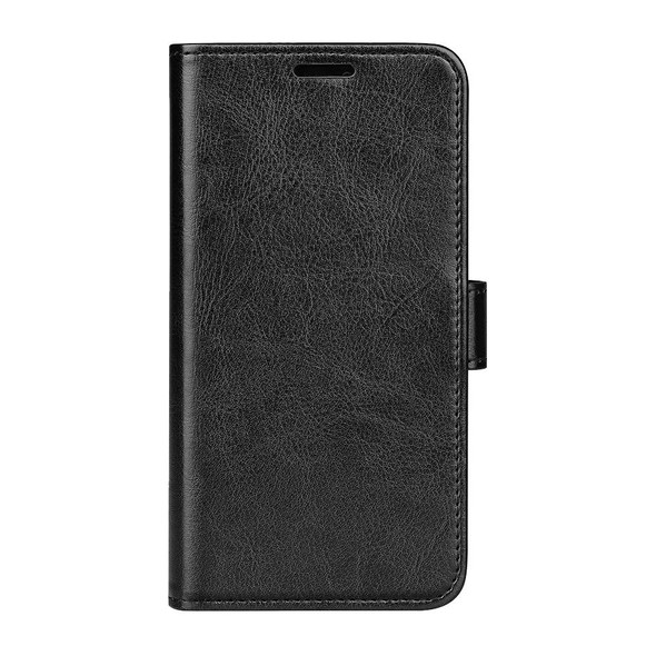 For Motolora Moto G24 R64 Texture Horizontal Flip Leather Phone Case(Black)