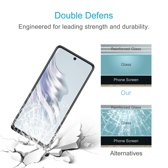 For TECNO Spark 20 Pro 5G 50pcs 0.26mm 9H 2.5D Tempered Glass Film