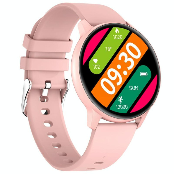 MX1 1.28 inch IP68 Waterproof Color Screen Smart Watch,(Pink)