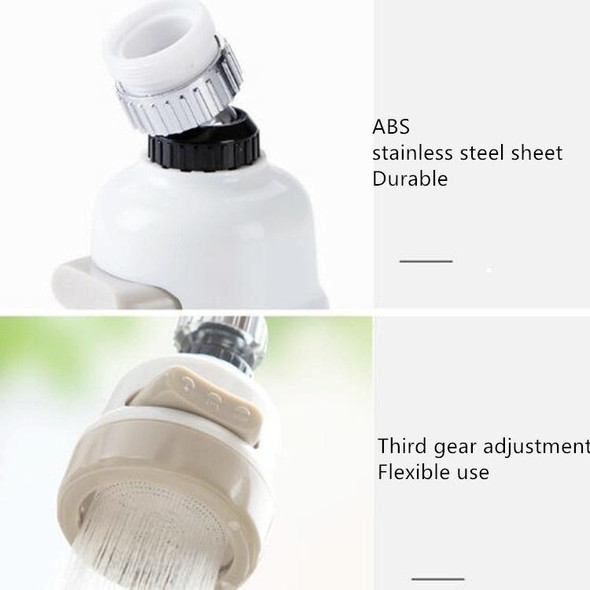 2 PCS Faucet Booster Shower Anti-splash Sprinkler Accessories Kitchen Tap Water-saving Adjustment Filter