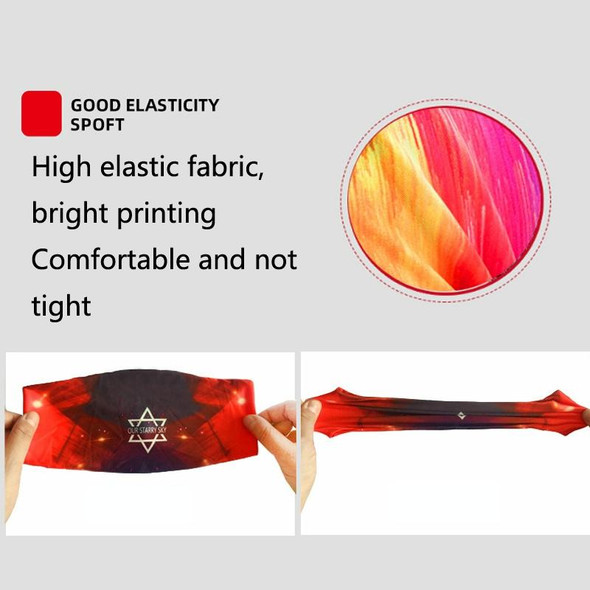 2 PCS Sports Fitness Antiperspirant Headband Sweat-Absorbent Headband Sweatband(Neon)