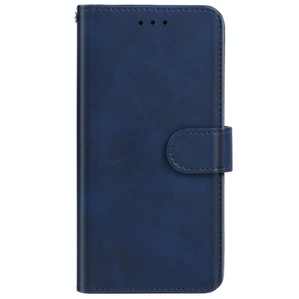 Leather Phone Case - Oukitel C22(Blue)