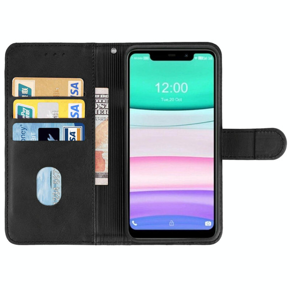 Leather Phone Case - Oukitel C22(Black)