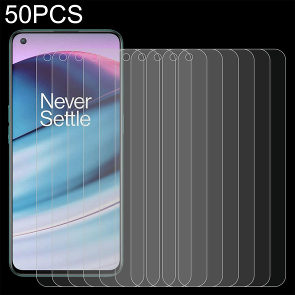 OnePlus Nord CE 5G / Nord CE 2 5G 50 PCS 0.26mm 9H 2.5D Tempered Glass Film