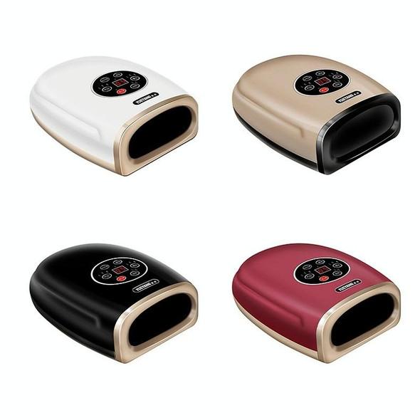 Hand Finger Joint Massager Wrist Palm Physiotherapy Mouse Hand Meridian Acupoint Massager, Specification: Charging(Rose Red )