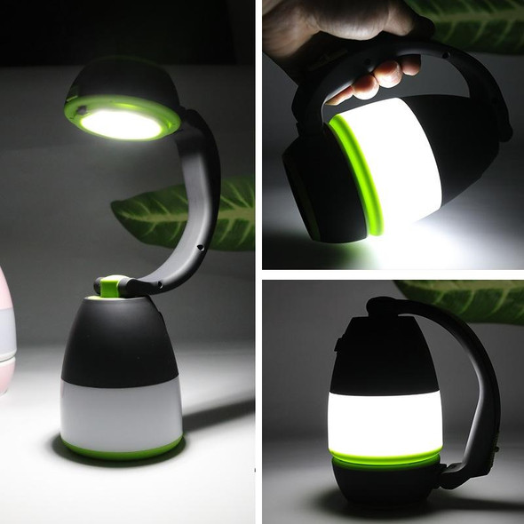 Y11 USB Home Table Lamp Outdoor Adventure Camping Lamp LED Glare Flashlight(Green)