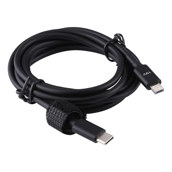 ASUS X205T 19V Power Interface to USB-C / Type-C Male Laptop Charging Cable, Cable Length: 1.5m
