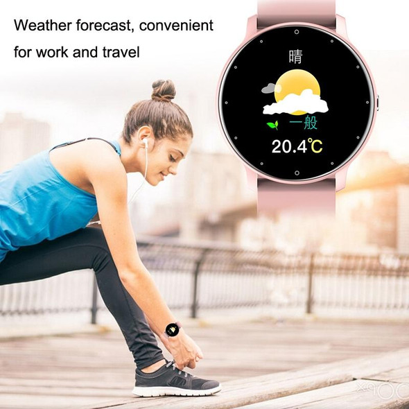 ZL02 Smart Heart Rate Blood Pressure Oxygen Monitoring Sports Pedometer Wireless Bluetooth Watch(Gold)