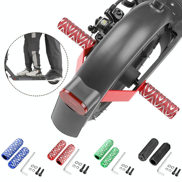 Electric Scooter Pedal Rear Foot Pegs - Xiaomi Mijia M365 / Pro / Pro2 / 1S(Red )