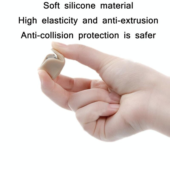 5 PCS Children Silicone Table Anti-Collision Protection Corners Guard(Claw Back Gray)