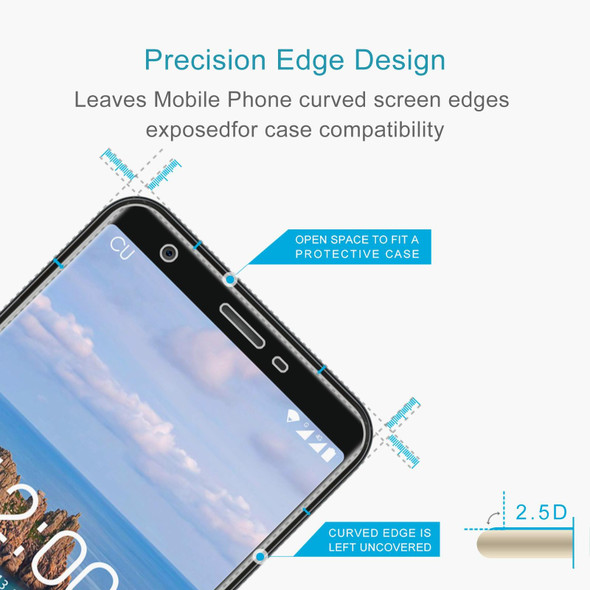 10 PCS 0.26mm 9H 2.5D Tempered Glass Film - Oukitel C11 Pro