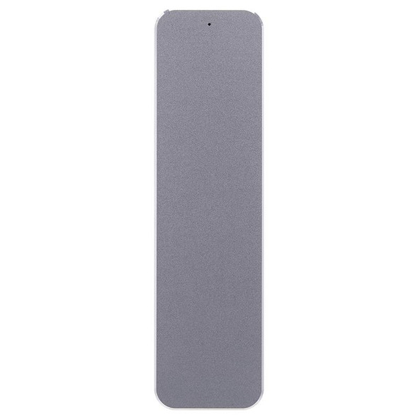 V195A USB-C / Type-C Female to M.2 NVMe SSD Hard Drive Enclosure(Grey)