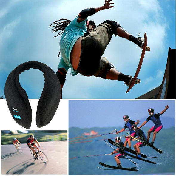 My-Call Bluetooth V3.0 Headset Warm Winter Earmuff for iPhone 6 & 6s / iPhone 5 & 5S / iPhone 4 & 4S and Other Bluetooth Devices(Black)