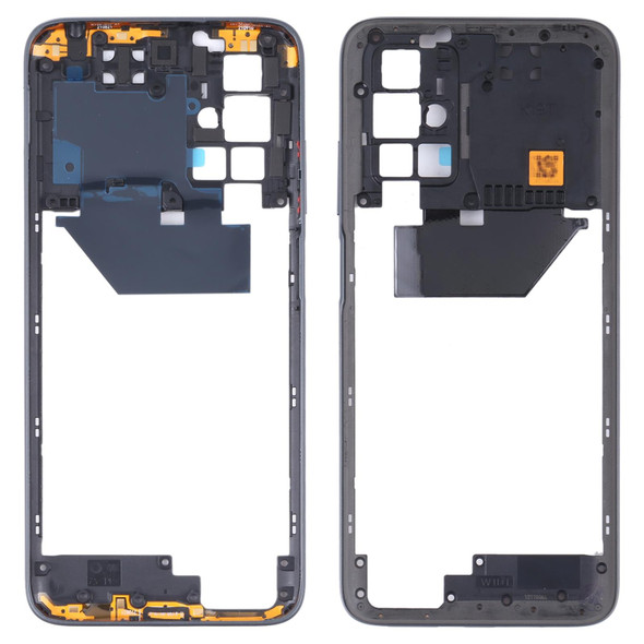 Middle Frame Bezel Plate for Xiaomi Redmi 10/Redmi 10 Prime/Redmi Note 11 4G/Redmi 10 2022 (Grey)
