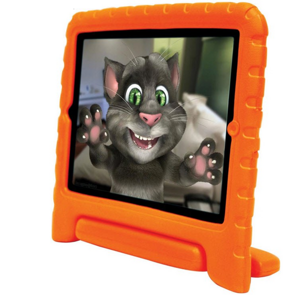 Promate Bamby.Air-Shockproof Impact Resistant Case With Convertible Stand For Ipad Air-Orange