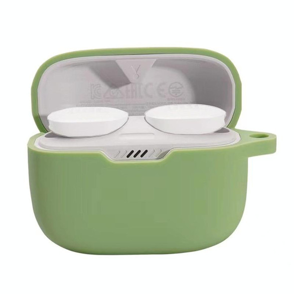 Earphone Protective Case with Hanging Buckle - JBL T130NC(Matcha Green)
