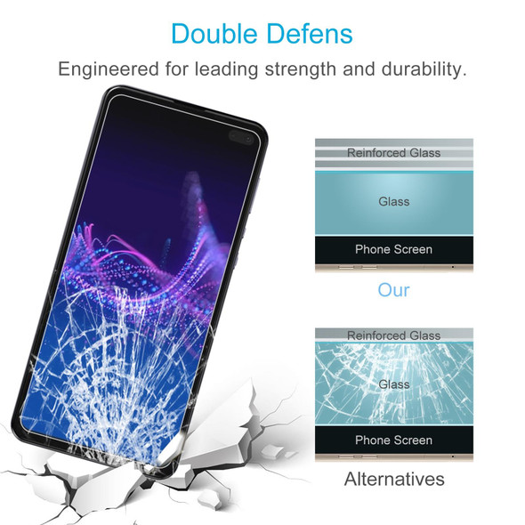 10 PCS 0.26mm 9H 2.5D Tempered Glass Film - Sharp Aquos Sense 4 Plus