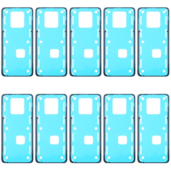 10 PCS Back Housing Cover Adhesive for Xiaomi Redmi 10X 5G / Redmi 10X Pro 5G