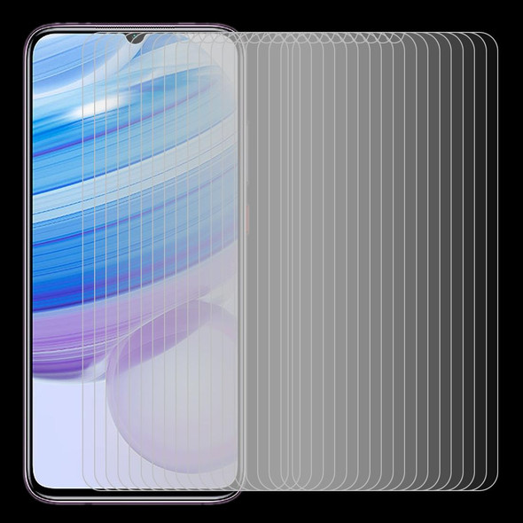 Xiaomi Redmi 10X 5G 50 PCS Half-screen Transparent Tempered Glass Film