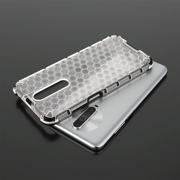 Xiaomi Redmi K30 Shockproof Honeycomb PC + TPU Protective Case(White)