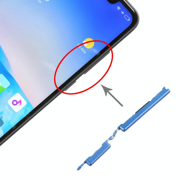 Side Keys for Xiaomi Redmi Note 6 Pro(Blue)