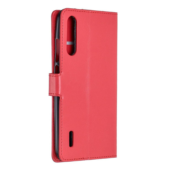 Crazy Horse Texture Horizontal Flip Leatherette Case with Holder & Card Slots & Wallet & Photo Frame - Xiaomi Mi A3(red)