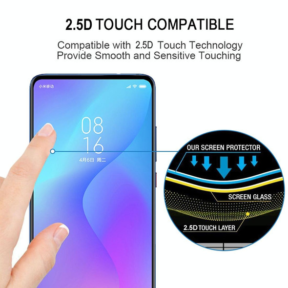 9H 2.5D Full Screen Tempered Glass Film for Xiaomi Redmi K20 / Redmi K20 Pro / K20 Pro Premium