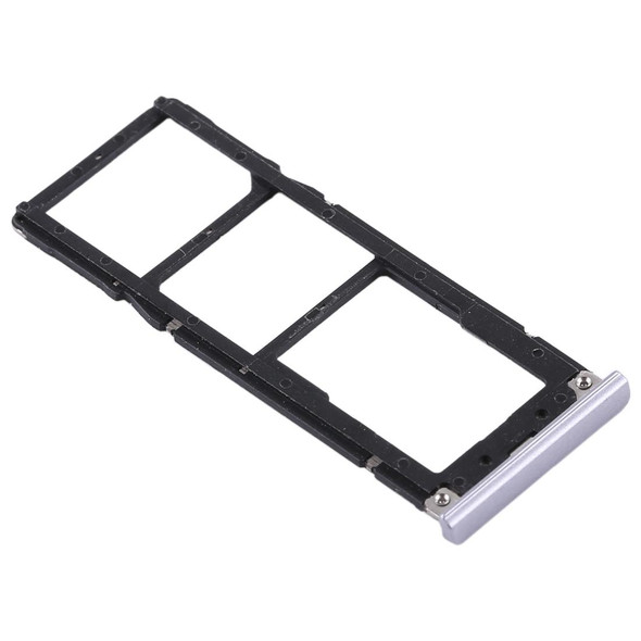 2 SIM Card Tray + Micro SD Card Tray for Xiaomi Redmi Note 5A(Grey)