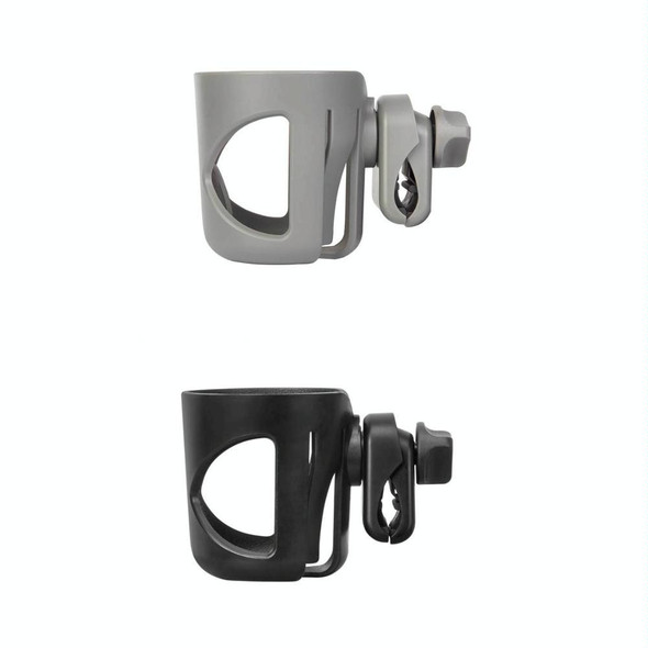 J4035 Stroller Cup Rapid Fixed Stroller Bottle Frame ABS Stroller Water Cup Rack(Gray)